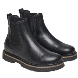 Обувки Birkenstock Highwood Natural Leather Narrow boots - Black (Black) обувки,дамски,боти,дамски,високи,обувки,за,ходене,birkenstock,highwood,natural,leather,narrow,boots,black,(black)
