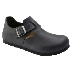 Маратонки Birkenstock London Oiled Leather trainers - Black (Black) маратонки,мъжки,маратонки,дамски,маратонки,birkenstock,london,oiled,leather,trainers,black,(black)