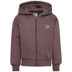 блуза,детски,блузи,hummel,loose,bee,full,zip,sweatshirt,purple,(peppercorn)
