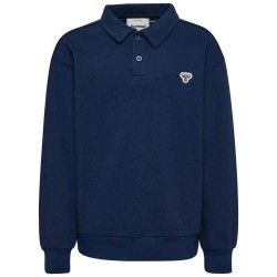детски,блузи,с,яка,hummel,loose,pique,long,sleeve,polo,blue,(dress,blues)