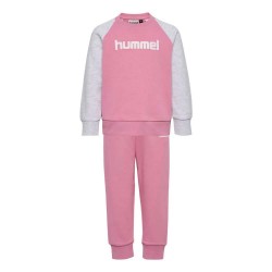 Анцуг Hummel Mini Reg Base tracksuit - Pink (Polignac) анцуг,детски,анцузи,hummel,mini,reg,base,tracksuit,pink,(polignac)