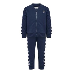 Анцуг Hummel Mini Reg Chevron tracksuit - Blue (Dress Blues) анцуг,детски,анцузи,hummel,mini,reg,chevron,tracksuit,blue,(dress,blues)