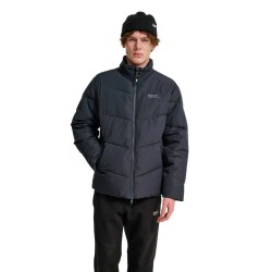 Яке Hummel Short puffer jacket - Grey (Ebony) яке,мъжки,якета,дамски,якета,и,палта,hummel,short,puffer,jacket,grey,(ebony)