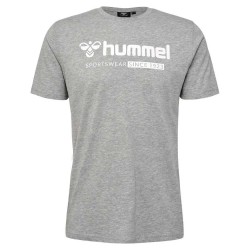 Тениска Hummel Short sleeve T-shirt - Grey (Grey Melange) тениска,мъжки,тениски,дамски,тениски,hummel,short,sleeve,t,shirt,grey,(grey,melange)
