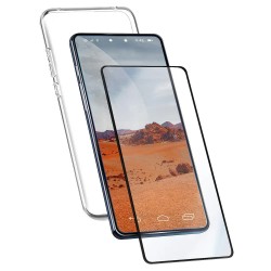 MyWay Honor X6 curved phone case and screen protector - Clear (Transparent) други,аксесоари,myway,honor,x6,curved,phone,case,and,screen,protector,clear,(transparent)
