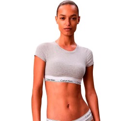 Calvin klein LV00QF8495 sports bra - Grey (Grey) дамско,бельо,дамски,бикини,и,танкини,calvin,klein,lv00qf8495,sports,bra,grey,(grey)