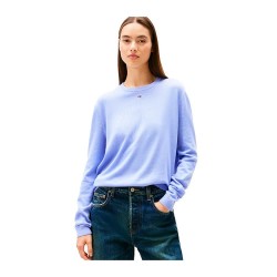 блуза,дамски,пуловери,дамски,плетени,дрехи,tommy,hilfiger,dw0dw20159,sweater,blue,(blue,c5z)