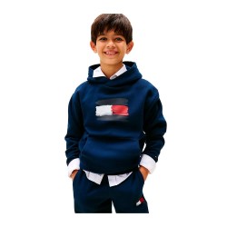 Суичър Tommy hilfiger KB0KB10112 hoodie - Blue (Blue) суичър,детски,блузи,tommy,hilfiger,kb0kb10112,hoodie,blue,(blue)