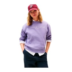 блуза,дамски,блузи,tommy,hilfiger,ww0ww39791,sweatshirt,purple,(purple)