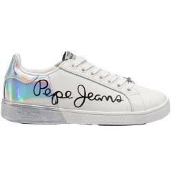 Маратонки Pepe jeans Brompton Mania trainers - White (White) маратонки,мъжки,маратонки,дамски,маратонки,pepe,jeans,brompton,mania,trainers,white,(white)