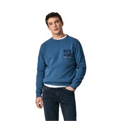 Блуза Pepe jeans Edison sweatshirt - Blue (Blue) блуза,мъжки,пуловери,pepe,jeans,edison,sweatshirt,blue,(blue)