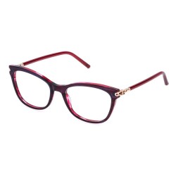 Escada VESF83-540P60 Reading Glasses - Red (Shiny Striped Violet/Red) очила,escada,vesf83,540p60,reading,glasses,red,(shiny,striped,violet,red)