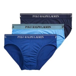 Polo ralph lauren 714513423009 slips 3 units - Blue (Multicolor) мъжко,бельо,polo,ralph,lauren,714513423009,slips,3,units,blue,(multicolor)
