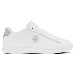 Маратонки K-swiss lifestyle Court Shield II trainers - White (White / Oyster Mushroom / Lilac) маратонки,дамски,маратонки,k,swiss,lifestyle,court,shield,ii,trainers,white,(white,oyster,mushroom,lilac)