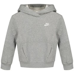 суичър,детски,блузи,nike,sportswear,club,hoodie,grey,(dark,grey,heather,white)