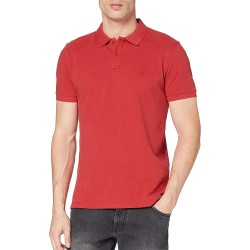 Wrangler W7MJK4X47 short sleeve polo - Red (Red) мъжки,блузи,с,яка,wrangler,w7mjk4x47,short,sleeve,polo,red,(red)