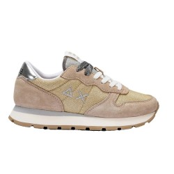Маратонки Sun68 Ally Glitter trainers - Beige (Yellow) маратонки,мъжки,маратонки,дамски,маратонки,sun68,ally,glitter,trainers,beige,(yellow)