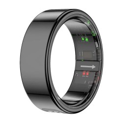 Colmi R12 smart ring - Silver (Black) други,аксесоари,colmi,r12,smart,ring,silver,(black)