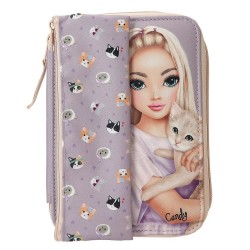 канцеларски,принадлежности,topmodel,basic,duo,cat,kitty,and,doggy,pencil,case,multicolor
