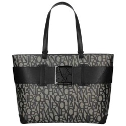Пазарска чанта Armani exchange 949127_3F742 Shopper Bag refurbished - Beige (Beige / Black) пазарска,чанта,всички,чанти,armani,exchange,949127,3f742,shopper,bag,refurbished,beige,(beige,black)