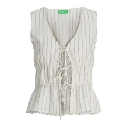 дамски,блузи,jack,&,jones,almira,linen,jjxx,sleeveless,blouse,white,(blanc,de,blanc,stripes,silver,mink)