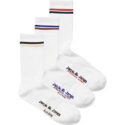 Чорапи Jack & jones Boston long socks 3 pairs - White (Bright White / White / White) чорапи,мъжки,чорапи,дамски,чорапи,jack,&,jones,boston,long,socks,3,pairs,white,(bright,white,white,white)