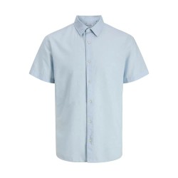 риза,с,къс,ръкав,дамски,ризи,мъжки,ризи,jack,&,jones,breeze,linen,short,sleeve,shirt,blue,(celestial,blue)