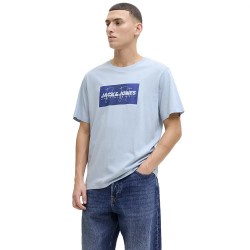 тениска,мъжки,тениски,дамски,тениски,jack,&,jones,cole,print,short,sleeve,t,shirt,blue,(celestial,blue)