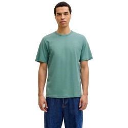 тениска,мъжки,тениски,дамски,тениски,jack,&,jones,college,logo,short,sleeve,t,shirt,green,blue,(mineral,blue)
