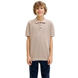 дамски,блузи,с,яка,мъжки,блузи,с,яка,jack,&,jones,jess,short,sleeve,polo,beige,(string)