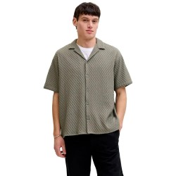 Риза с къс ръкав Jack & jones Sean Resort short sleeve shirt - Green (Vetiver) риза,с,къс,ръкав,дамски,ризи,мъжки,ризи,jack,&,jones,sean,resort,short,sleeve,shirt,green,(vetiver)