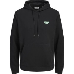 суичър,мъжки,пуловери,jack,&,jones,seattle,hoodie,black,(black)