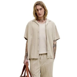 риза,с,къс,ръкав,дамски,ризи,мъжки,ризи,jack,&,jones,tyson,resort,short,sleeve,shirt,beige,(string)