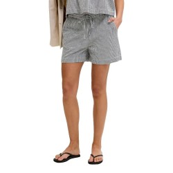 Къси панталони Jack & jones Zoe Seersucker JJXX high waist shorts - Grey (Black / Checks White) къси,панталони,мъжки,панталони,дамски,панталони,jack,&,jones,zoe,seersucker,jjxx,high,waist,shorts,grey,(black,checks,white)