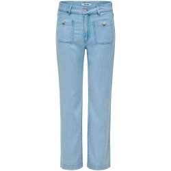 дънки,мъжки,панталони,дамски,панталони,salsa,jeans,21011214,crop,straight,fit,high,waist,jeans,blue,(ice,bleach)