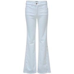 дънки,мъжки,панталони,дамски,панталони,salsa,jeans,faith,side,open,flare,fit,jeans,white,(white)