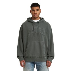 суичър,мъжки,пуловери,g,star,applique,relaxed,fit,hoodie,grey,(dark,black)