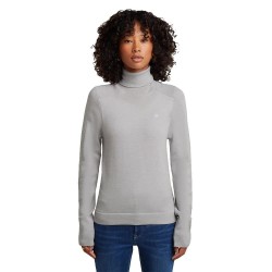 Блуза G-Star Core Slim sweater - Grey (Plumbago) блуза,дамски,пуловери,дамски,плетени,дрехи,g,star,core,slim,sweater,grey,(plumbago)