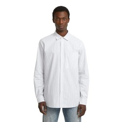 Риза с дълъг ръкав G-Star D28117-E296 Regular Fit long sleeve shirt - White (Ash Blue Irregular Stripe) риза,с,дълъг,ръкав,мъжки,ризи,g,star,d28117,e296,regular,fit,long,sleeve,shirt,white,(ash,blue,irregular,stripe)