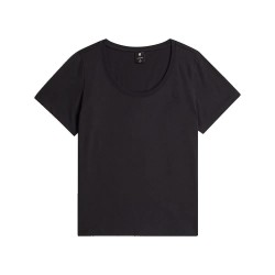 Тениска G-Star D30228-336 short sleeve T-shirt - Black (Dark Black) тениска,мъжки,тениски,дамски,тениски,g,star,d30228,336,short,sleeve,t,shirt,black,(dark,black)