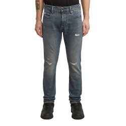 Дънки G-Star Revend Fwd Skinny jeans - Blue / Grey (Antic Sand Blast Restored) дънки,мъжки,панталони,g,star,revend,fwd,skinny,jeans,blue,grey,(antic,sand,blast,restored)