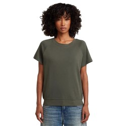 Тениска G-Star Raglan short sleeve T-shirt - Grey (Asfalt) тениска,дамски,тениски,g,star,raglan,short,sleeve,t,shirt,grey,(asfalt)