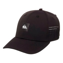 Шапка Quiksilver Decades Tech cap - Black (Black) шапка,всички,шапки,quiksilver,decades,tech,cap,black,(black)