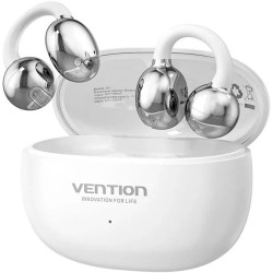 слушалки,слушалки,vention,open,ear,openbeat,echo,clip,a1,wireless,earphones,white,(white)