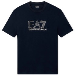 Тениска EA7 EMPORIO ARMANI 7M001307_AF10375 short sleeve T-shirt - Blue (Armani Blue) тениска,мъжки,тениски,дамски,тениски,ea7,emporio,armani,7m001307,af10375,short,sleeve,t,shirt,blue,(armani,blue)
