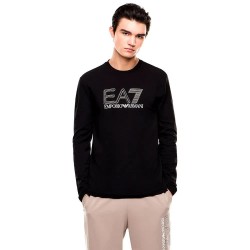 Тениска EA7 EMPORIO ARMANI 7M001310_AF10373 short sleeve T-shirt - Black (Black) тениска,мъжки,тениски,дамски,тениски,ea7,emporio,armani,7m001310,af10373,short,sleeve,t,shirt,black,(black)