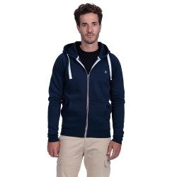 блуза,мъжки,пуловери,the,time,of,bocha,qi1szip,full,zip,sweatshirt,blue,(denim)