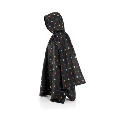 хавлии,reisenthel,mini,maxi,poncho,black,(dots)