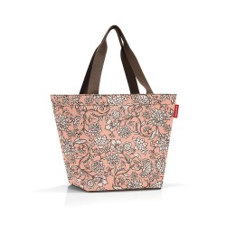 пазарска,чанта,всички,чанти,reisenthel,shopper,m,15l,shopper,bag,brown,(dahlia,rose)