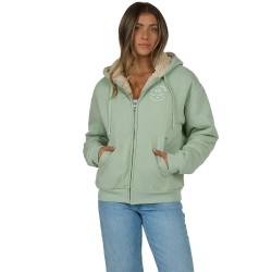 Блуза Salty crew Chompers full zip sweatshirt - Green (Meagr) блуза,дамски,блузи,salty,crew,chompers,full,zip,sweatshirt,green,(meagr)
